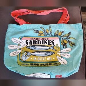 Trader Joe's Sardine Tote Bag